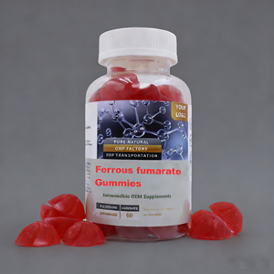 Gomitas de Fumarato Ferroso Rainwood Sin Azúcar, Sin Gluten, Sin OMG, Suplemento Diario de Hierro, Absorción Suave - Product Image 1
