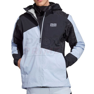 Outdoor Use Winter Men's <b>Hooded</b> Canvas <b>Rain</b> <b>Jacket</b>-Low MOQ Private Label Front Logo New Design - Product Image 2