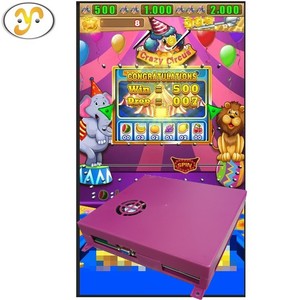 Crazy Circus <span class=keywords><strong>Coin</strong></span> hoạt động trò chơi Bo mạch chủ trò chơi đẩy tiền xu - Product Image 1