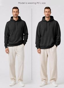 High Quality Heavy Weight Fleece 100% Cotton Eco-Friendly Waterproof Winter Men's <b>Hoodies</b> Custom T-Shirt for Front Logo - Product Image 4
