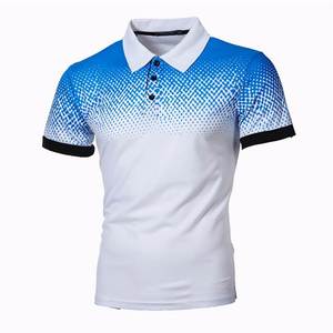 เสื้อโปโลกอล์ฟผู้ชายคุณภาพสูง ระบายอากาศได้ดี ผลิตจากผ้าฝ้ายผสมโพลีเอสเตอร์ ราคาประหยัด รับสั่งพิมพ์ลายหรือปักตามแบบ พร้อมคุณสมบัติซับเหงื่อ - Product Image 3