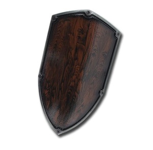 Escudo Vikingo Medieval de Madera para Colgar en la Pared, Grabado, de Alta Resistencia, Personalizable, para Representaciones Históricas, Festivales, Eventos Teatrales - Product Image 2