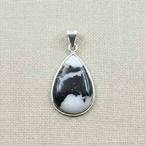 Colgante de Turquesa Natural de Búfalo, Chapado en Oro y Plata, Joyería Artesanal en Forma de Lágrima, Collar con Piedra, Amuleto, Venta al por Mayor, Regalo, Moda Femenina - Product Image 4