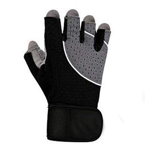 Guantes de Entrenamiento con Logotipo Personalizado, Guantes de Gimnasio para Levantamiento de Pesas, Crossfit, Protección de Palmas, Entrenamiento, Medios Dedos - Product Image 2