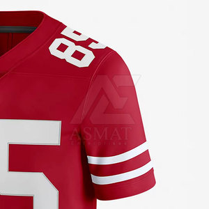 Maillot de football américain confortable à manches courtes pour homme, vêtements de sport, maillot de football américain à vendre - Product Image 3