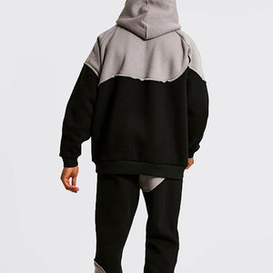 2026 <b>Men</b> Streetwear Hoodie Jogger Set Custom Urban Sweatsuit For Winter Streetwear Wholesale OEM Manufacturer Supply - Product Image 4