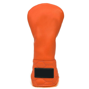 Housse de tête de club de golf en cuir PU avec broderie de logo personnalisé, housse de tête de golf en cuir de qualité supérieure pour les clubs de driver - Product Image 2