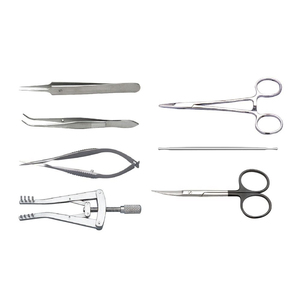 Kit Premium de Disección de Ratas, Acero Inoxidable, Tijeras de Anatomía Fina para Laboratorio de Biología, Pinzas Modelo Dumont, Juego de Mangos de Bisturí - Product Image 5