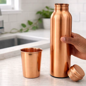 Ayurvedic health <b>bottle</b> <b>copper</b> vessel <b>copper</b> jug <b>bottle</b> <b>copper</b> drink container <b>copper</b> table <b>bottle</b> <b>copper</b> <b>bottle</b> traditional - Product Image 4