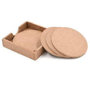 Posavasos de MDF con Soporte Cuadrado, Fabricación de Posavasos de MDF de Alta Calidad, Mejor Precio - Product Image 1