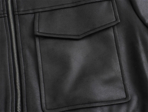 2026 <b>Women</b> PU Leather <b>Jacket</b> Breathable Eco-Friendly Waterproof Plus Sized Wholesale Manufacturer Top Quality - Product Image 5
