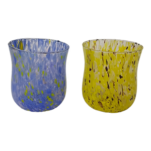 2023 elegantes regalos de Navidad hechos a mano, vasos brillantes de alta calidad, recipiente de vidrio personalizado para hacer velas, diseño de lujo - Product Image 1