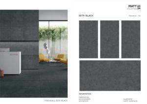 premium interior porcelain tiles <b>matt</b> surface 60x120cm 600x1200mm 24x48 size for modern wall and <b>floor</b> decoration - Product Image 4