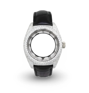 Montres RUDRA JEWELS, luxe vintage, acier inoxydable, mouvement automatique mécanique japonais, 12 sport, élégant, cristal moissanite, 39 mm - Product Image 1