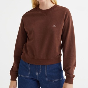 Women's Slim Fit Sweatshirt Long Sleeve Cotton Pullover Casual Streetwear Fashion Autumn <b>Winter</b> <b>Top</b> 2026 - Product Image 1