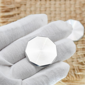 Pièces de monnaie rondes en acier inoxydable, ébauches de pièces de monnaie à bords facettés, ébauches de pièces de monnaie usinées CNC, pièces de monnaie de défi en acier inoxydable - Product Image 3