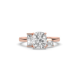 2.35 CARAT Lab Grown <b>Cushion</b> Cut Diamond Ring 14K Solid Gold IGI Certified for Anniversary Engagement & Wedding Gifts - Product Image 1
