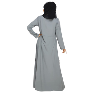 Abayas para Mujer al por Mayor, Logotipo Personalizado, Alta Calidad, Secado Rápido, Transpirables, Ligeras, Mangas Largas, Servicios OEM, Sólidas, Invierno, Primavera - Product Image 1