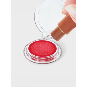 Oggetti decorativi Instate circolari in acrilico rosso - Product Image 1