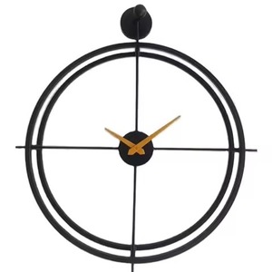 Handcrafted Iron <b>Wall</b> <b>Clocks</b> with Premium Metal Frames <b>Digital</b> Quartz Movement Modern Decor Back School Waterproof Antique Style - Product Image 4