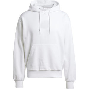 Premium Plain <b>White</b> French Terry <b>Hoodie</b> - Loose Fit Streetwear Pullover - Customizable Men's & Women's Apparel - Product Image 1
