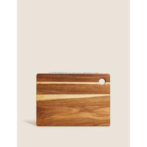 Tabla de cortar de madera hecha a mano con superficie lisa lijada que evita daños en los cuchillos y garantiza cortes limpios en todo momento. - Product Image 2