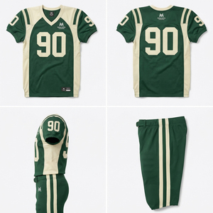 Uniforme de Fútbol Americano con Patrón 3D Personalizado, Impresión por Sublimación en Degradado, Conjunto de Jersey de Fútbol Americano Reforzado y Resistente - Product Image 6