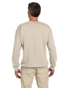 Sweat-shirt à col rond pour homme, 100% coton, couleur unie, coupe classique, pull décontracté, tricoté, séchage rapide, 300g, vêtements d'hiver - Product Image 3
