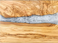 Planche à découper et à servir en résine, durable, facile à nettoyer, compatible lave-vaisselle, idéale pour le fromage, les charcuteries et les aliments – Vente chaude