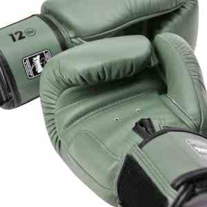 Guantes de Boxeo Twins Muay Thai de Cuero Genuino con Cierre de Velcro y Agarres para las Manos, para Sanda, Kick Boxing, MMA y Lucha - Product Image 2