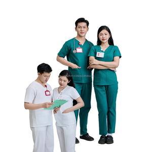 VENTA SUPERIOR cómodo Hospital Médico uniformes enfermera estilos personalizar matorrales tops ropa de hospital-LOW MOQ - OEM/ODM - Product Image 1