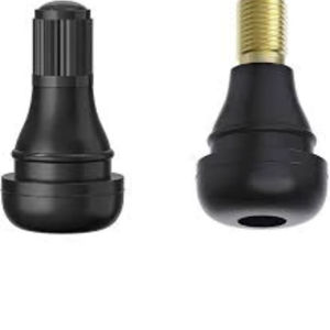 Valve de pneu tubeless en caoutchouc de qualité supérieure pour pneus tubeless de véhicules de tourisme, motos et remorques - Product Image 1