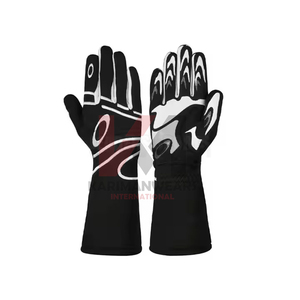 Gants de karting imprimés par sublimation, design personnalisé, équipement de course de karting, gants de course respirants à doigts complets, vente en gros OEM - Product Image 5
