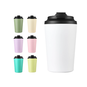 360ml 12oz Stainless Steel Insulated Coffee Tumbler with Lid - Product Image 1