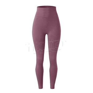 Venta al por mayor de deportes personalizados Crossover cintura Fitness Leggings mujeres Legging para el gimnasio Fitness ropa deportiva para las mujeres - Product Image 1