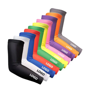 Manchons de compression style course pour cyclisme, course à pied et athlétisme – Séchage rapide, protection du devant du bras - Product Image 4