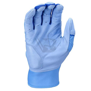 Gants de baseball professionnels en cuir pour hommes, personnalisables, imperméables, à doigts fendus, pour l'extérieur et le softball - Product Image 2
