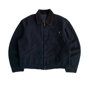 Chaqueta de Lona 100% Algodón con Dos Bolsillos Laterales, Ropa de Calle de Invierno, Chaqueta de Lona de Algodón para Hombre - Product Image 1