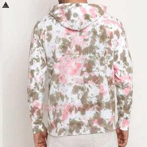 Sudadera con Capucha Tie Dye para Hombre, Estilo Nuevo, Informal, Básica, de Algodón Mezclado, Diseño Personalizado, Tendencia Actual - Product Image 2