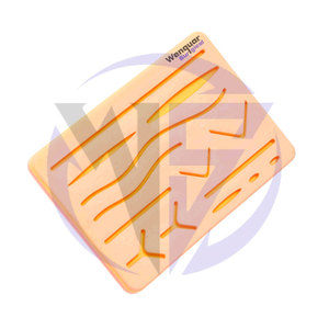 Almohadilla de Práctica de Sutura de Silicona para Educación Médica, Almohadilla de 3 Capas para Entrenamiento Quirúrgico, Instrumentos Wenquar - Product Image 6