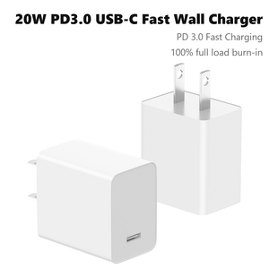<span class=keywords><strong>Cargador</strong></span> <span class=keywords><strong>de</strong></span> Pared Rápido USB-C <span class=keywords><strong>de</strong></span> 20W, PD 3.0, Adaptador <span class=keywords><strong>de</strong></span> Corriente <span class=keywords><strong>Tipo</strong></span> C para Teléfonos, Tabletas y Otros Dispositivos Electrónicos - Product Image 1
