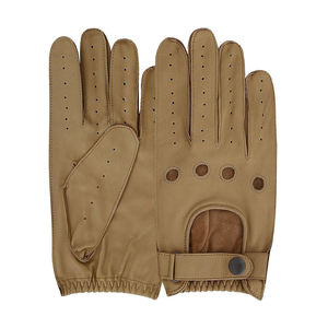 Gants unisexes en cuir véritable pour l'hiver, gants de conduite, doublure en cachemire et laine, chauds pour une utilisation quotidienne en plein air, ski, pêche, usage décontracté - Product Image 5