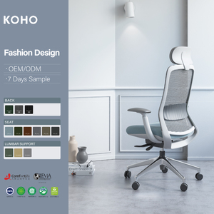 Cadeira de Escritório Ergonômica Executiva de Luxo Premium por Atacado com Design Moderno de Elevação e Malha Giratória para Fábrica de Móveis Comerciais - Product Image 1