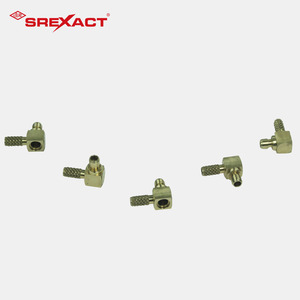 Piezas de Latón Mecanizadas por CNC Personalizadas, Carcasa de Conector RF Torneada con Precisión - Product Image 6