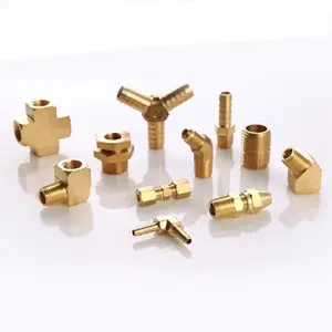 High Grade Forged Brass Air Brake Line DOT Push to Connect Fittings NPT Fittings Tapered Pipe Fittings