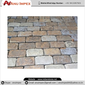 Adoquín natural marrón para plazas públicas, aceras, caminos de jardín y proyectos al precio más bajo - Product Image 6