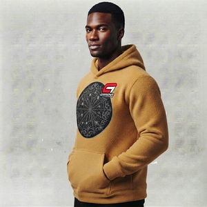 Sweat-shirts imprimés pour hommes de qualité supérieure, vêtements à capuche en polaire graphique de haute qualité avec logo personnalisé, service OEM, taille OEM, marque privée - Product Image 3