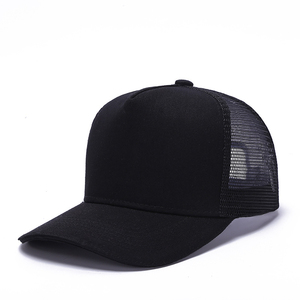 TERZO SPORTS Unisex 6-Panel Baseball Trucker Cap Adjustable Canvas Fabric 100% Cotton Solid Color Casual <b>Hat</b> Adults <b>Summer</b> - Product Image 1