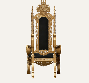 เก้าอี้บัลลังก์ไม้มะฮอกกานีแท้สั่งทำพิเศษ - ดีไซน์คลาสสิก ทนทาน เหมาะสำหรับโรงแรม ห้องนั่งเล่น และอพาร์ตเมนต์ - Product Image 3