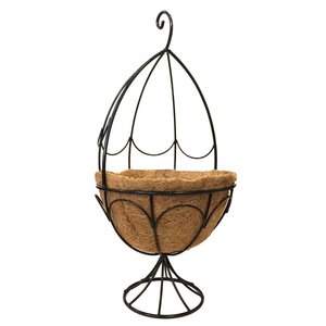Maceta de Hierro Premium con Acentos Botánicos Artísticos para Decoración Interior y Exterior - Product Image 6
